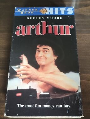 Warner Bros. Arthur VHS Movie - Black, Red, Blue